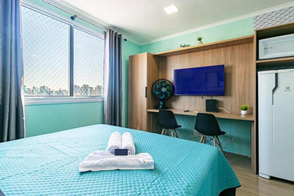 Novo Studio Zafira Metro Bras C/ Piscina São Paulo Buitenkant foto