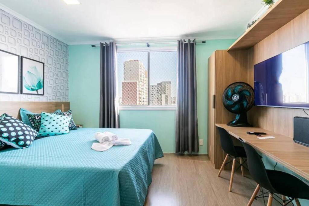 Novo Studio Zafira Metro Bras C/ Piscina São Paulo Buitenkant foto